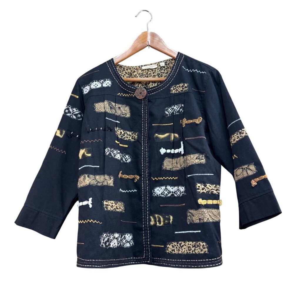 Vintage GrandmaCore Cape/Cardigan Medium
